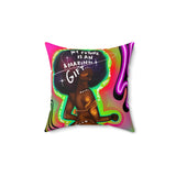 Amazing gift Spun Polyester Square Pillow Case