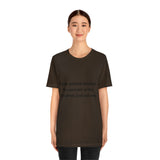 Unisex Jersey Short Sleeve Tee