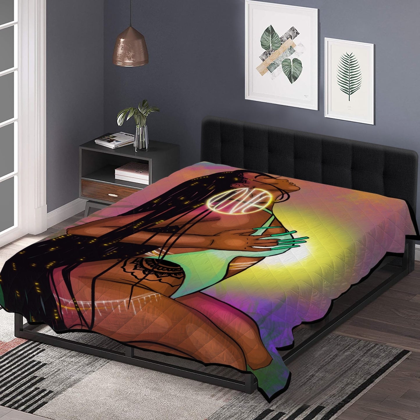 Love free. Polyester Quilt