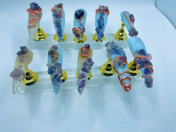 Custom nail press on