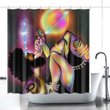 Nourishing . Quick-drying Shower Curtain