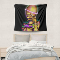 hello  2-Sized Polyester Wall Tapestry