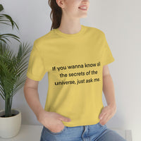 Unisex Jersey Short Sleeve Tee