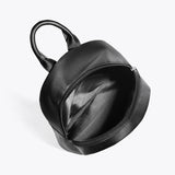 576. Unisex PU Leather Backpack