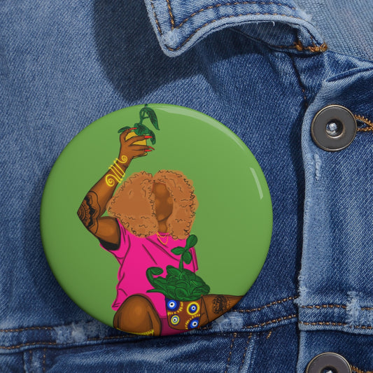 Custom Pin Buttons