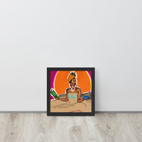 Relax Framed poster
