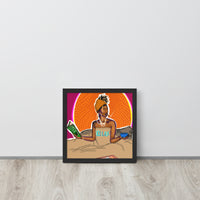 Relax Framed poster