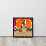 Relax Framed poster