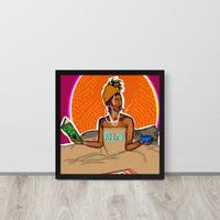 Relax Framed poster