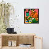 Answers Framed poster