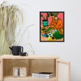 Answers Framed poster