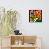 Answers Framed poster