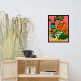 Answers Framed poster