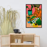 Answers Framed poster