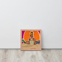 Relax Framed poster