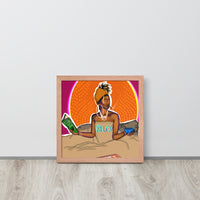 Relax Framed poster