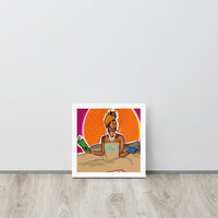 Relax Framed poster