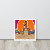 Relax Framed poster