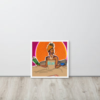 Relax Framed poster