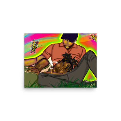 Intimacy poster print