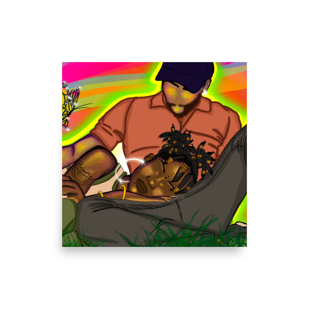 Intimacy poster print