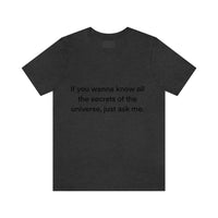 Unisex Jersey Short Sleeve Tee