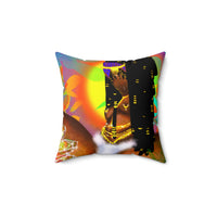 Spun Polyester Square Pillow
