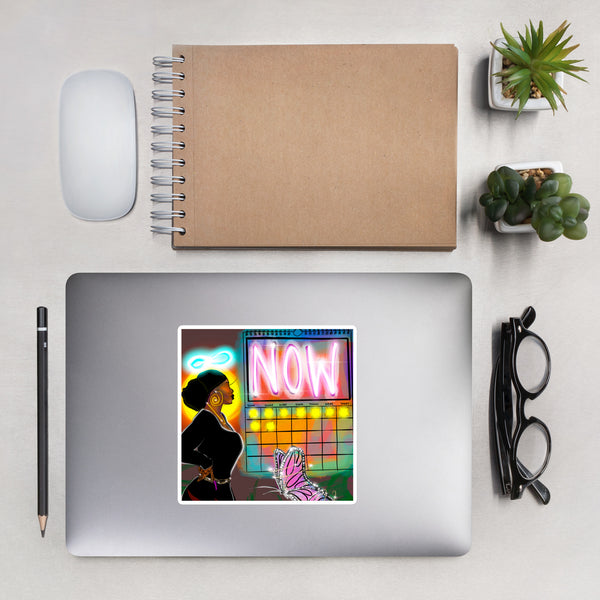 Bubble-free stickers