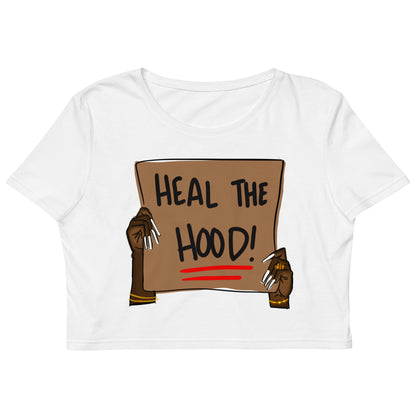 Heal the hood Organic Crop Top
