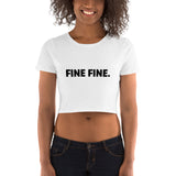 Fine fine.