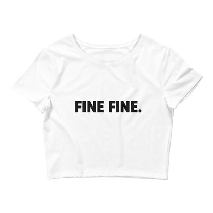 Fine fine.