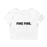 Fine fine.